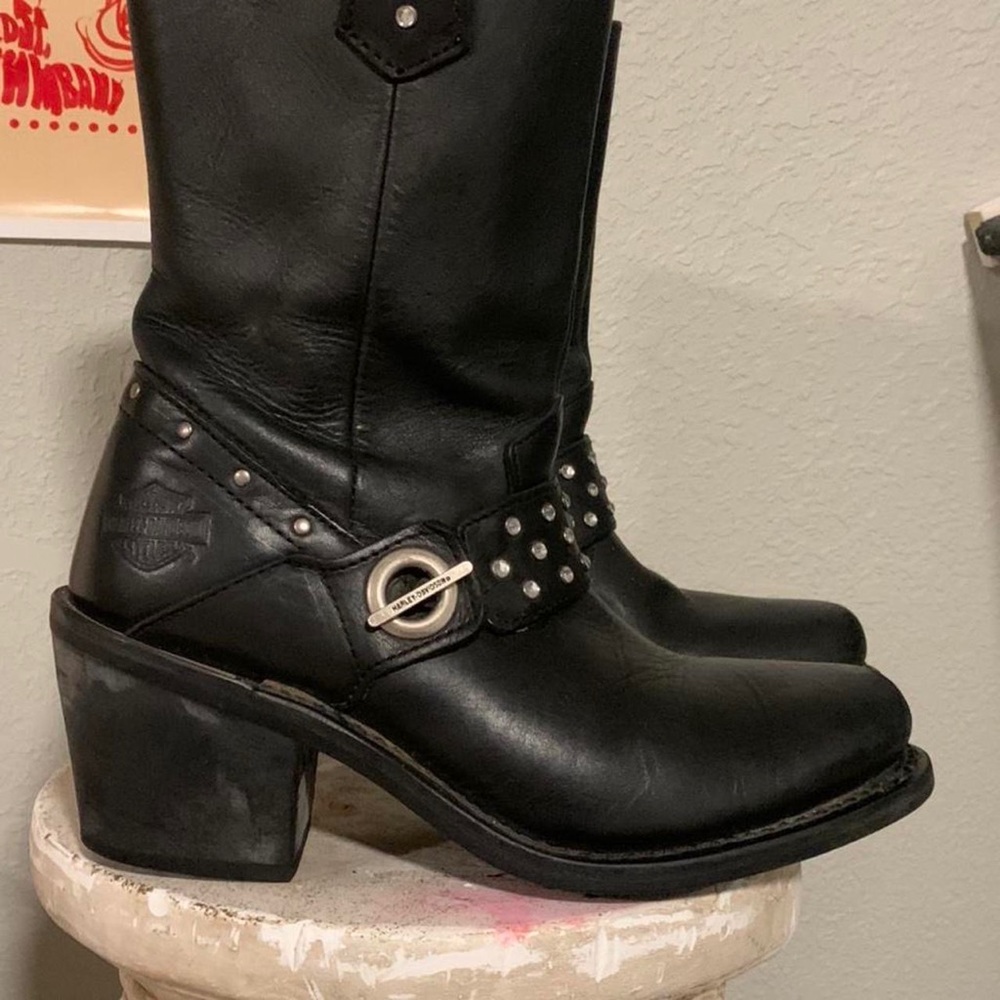 HARLEY DAVIDSON 7.5 w Western Boots